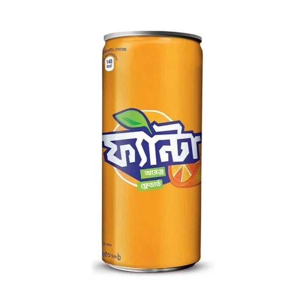 Fanta Can Orange Flavored - 250ml