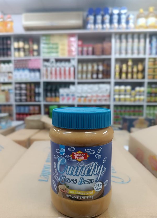 Crunchy Peanut Butter 510g - Golden Fresh