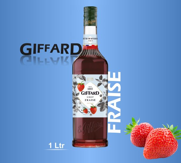 Strawberry Syrup - GIFFARD 1L