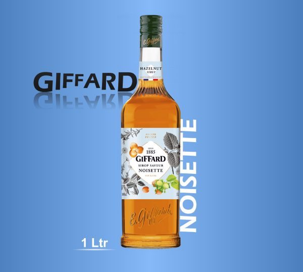 Giffard Sirop Saveur noisette (Hazelnut Syrup) 1 Ltr