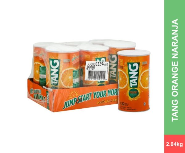 Tang Orange Naranja Powdered Drink Mix 2.04kg (U.S.A)