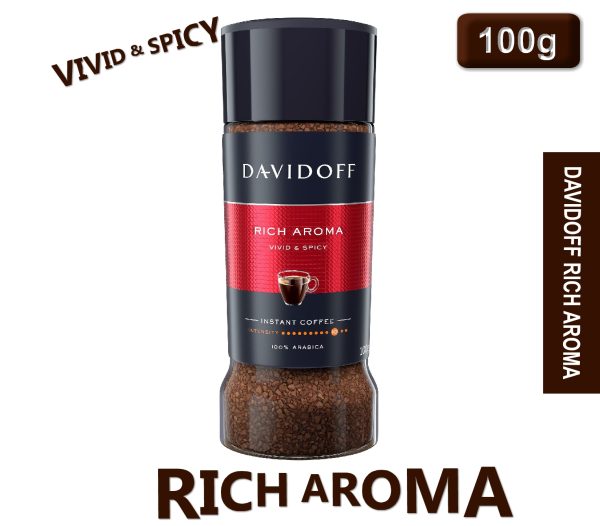 DAVIDOFF Coffee Rich Aroma Vivid & Spicy 100gm