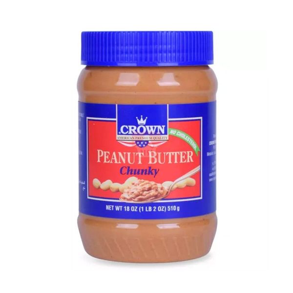 Crown Peanut Butter Chunky 510gm