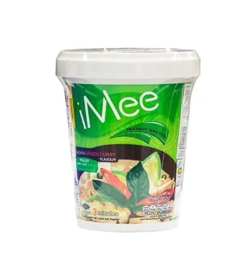iMee Cup Noodles Chicken Green Curry Flavour – 65g Thailand