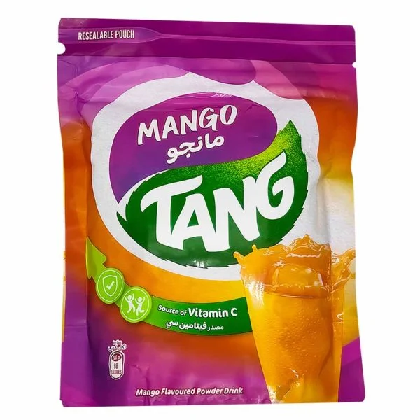 Tang Mango (Imported) Drink Powder Resealable Pouch 375gm